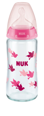 NUK - FIRST CHOICE+ Γυάλινο Μπιμπερό ΘΣ 0-6m - 240ml10745124